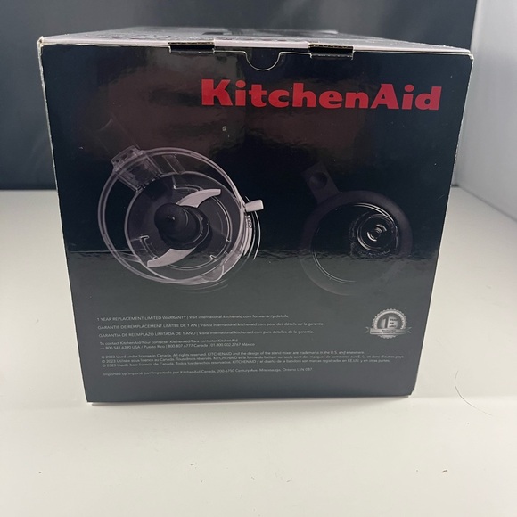KitchenAid 5 Cup Food Chopper- Onyx Black- Model KFC0516OB- New - Picture 10 of 11